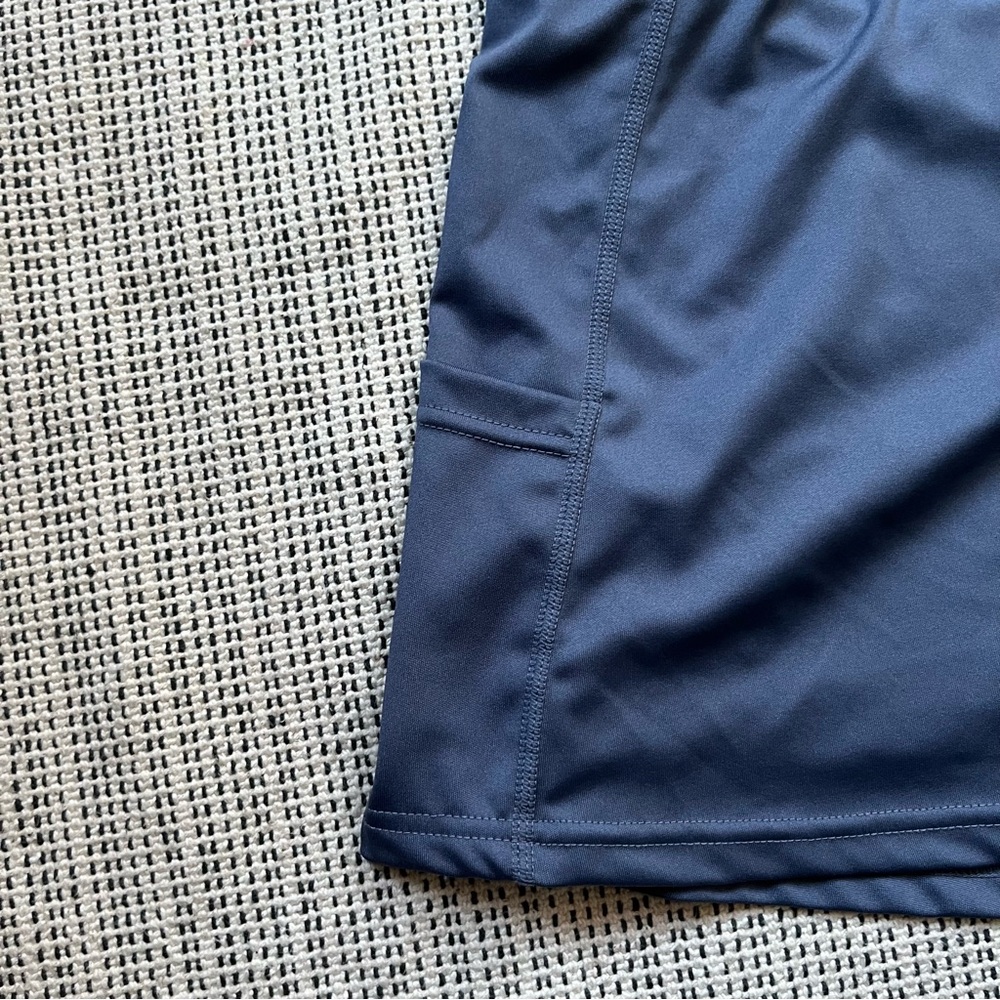 Nicole Miller Sport Deep Blue Activewear Work Out Skort Size M - Picture 3 of 6